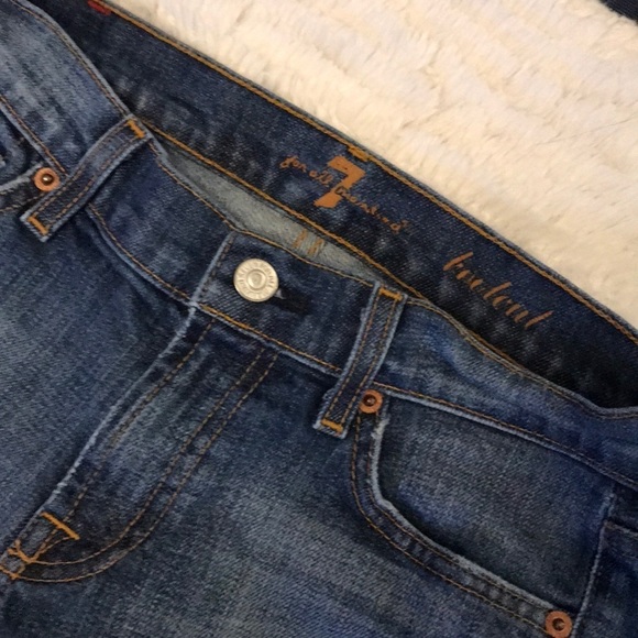 *Medium wash Seven for all mankind jeans - Picture 3 of 9
